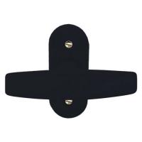 BOUTON FENETRE ALU NOIR MAT 