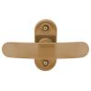  BOUTON FENETRE LAITON PATINE 