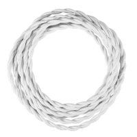  FIL RAYONNE TORSADE 3M BLANC 