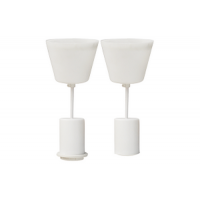  SUSPENSION DOUILLE E27 BLANC 