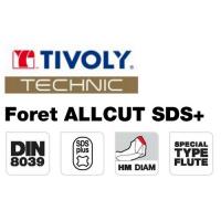  FORET TOUS MAT. SDS+ D8 160MM 