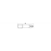  EMBOUTS TORSION PZ 1 LG 25MM 