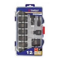  DOUILLE CHOC 1/2 ASSORT 12PCES 