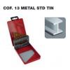  FORET METAL COFFRET 13 PCES 