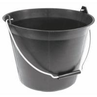  SEAU PLASTIQUE NOIR 11L 