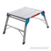  ESCABEAU PLATEFORME CARRE ALU 