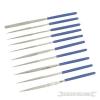  JEU 10 LIMES AIGUILLES DIAMANT 