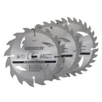  3 LAMES SCIE CIRCULAIRE CARBUR 