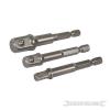  PORTE DOUILLE QUEUE 6 PANS 1/4 
