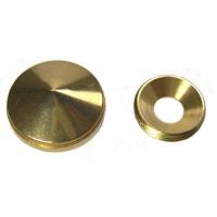 CACHE TETE LAITON POLI 12MM C 