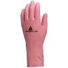  GANTS LATEX NATUREL ROSE T9 