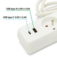  BLOC 3 PRISES 2P+T 16A + INTER 