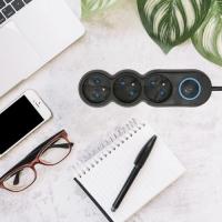  BLOC 3 PRISES 2P+T 16A + INTER 