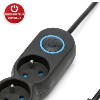  BLOC 4 PRISES 2P+T 16A + INTER 