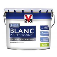  P PRO ACRYLIQUE SAT BLANC 10L 