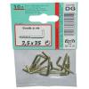  GOND X10 ACIER LAITON 2,5X25 