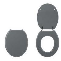  ABATTANT COLOR LINE GRIS CLAIR 