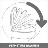  ABATTANT AMIRAL TAUPE 