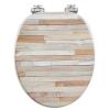  ABATTANT WOODY PLANCHE BOIS 
