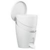  POUBELLE COLOR LINE BLANC 