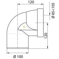  PIPE RIGIDE COURTE COUDEE MALE 