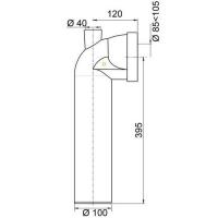  PIPE RIGIDE LONGUE COUDEE MALE 