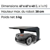  ABRI STATION ROBOT TONDEUSE 